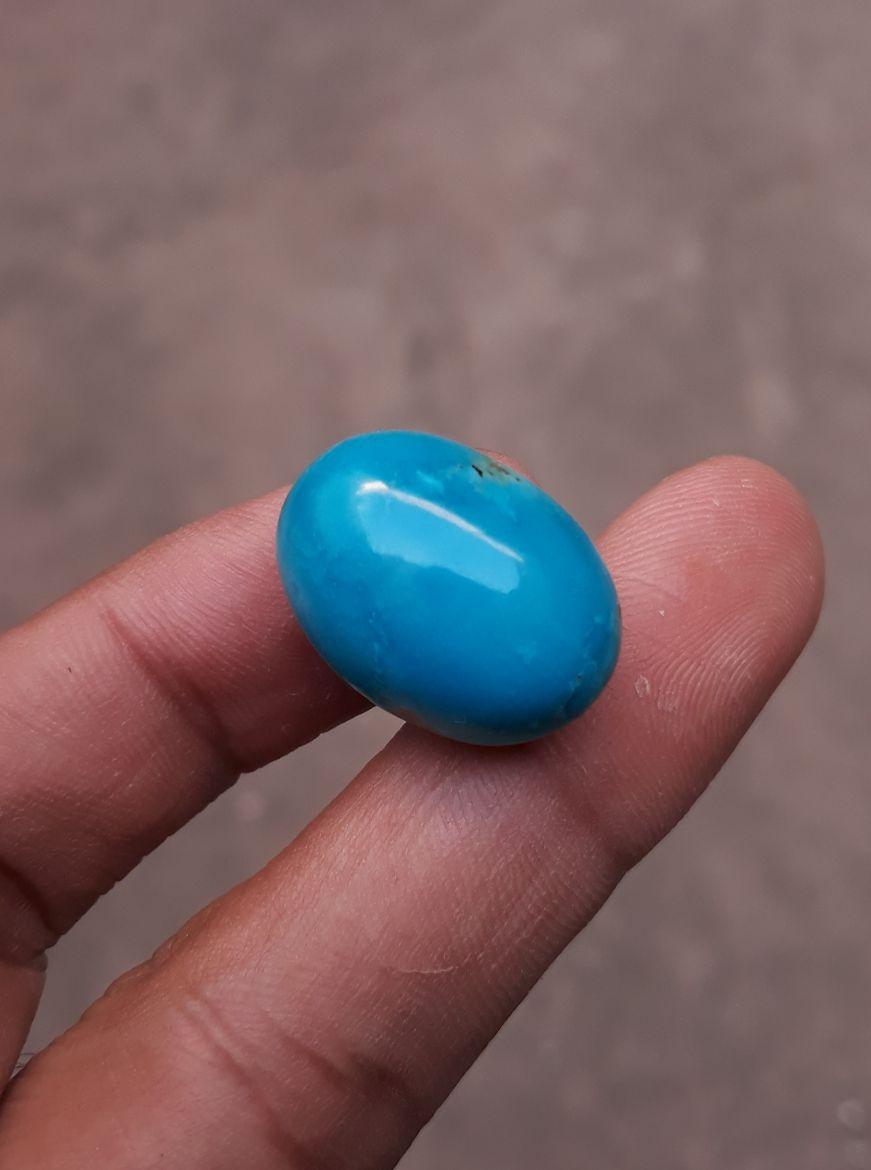 30.7ct Natural Certified Turquoise - Blue Turquoise - 22x16mm 30.7ct Natural Certified Turquoise - Blue Turquoise - 22x16mm