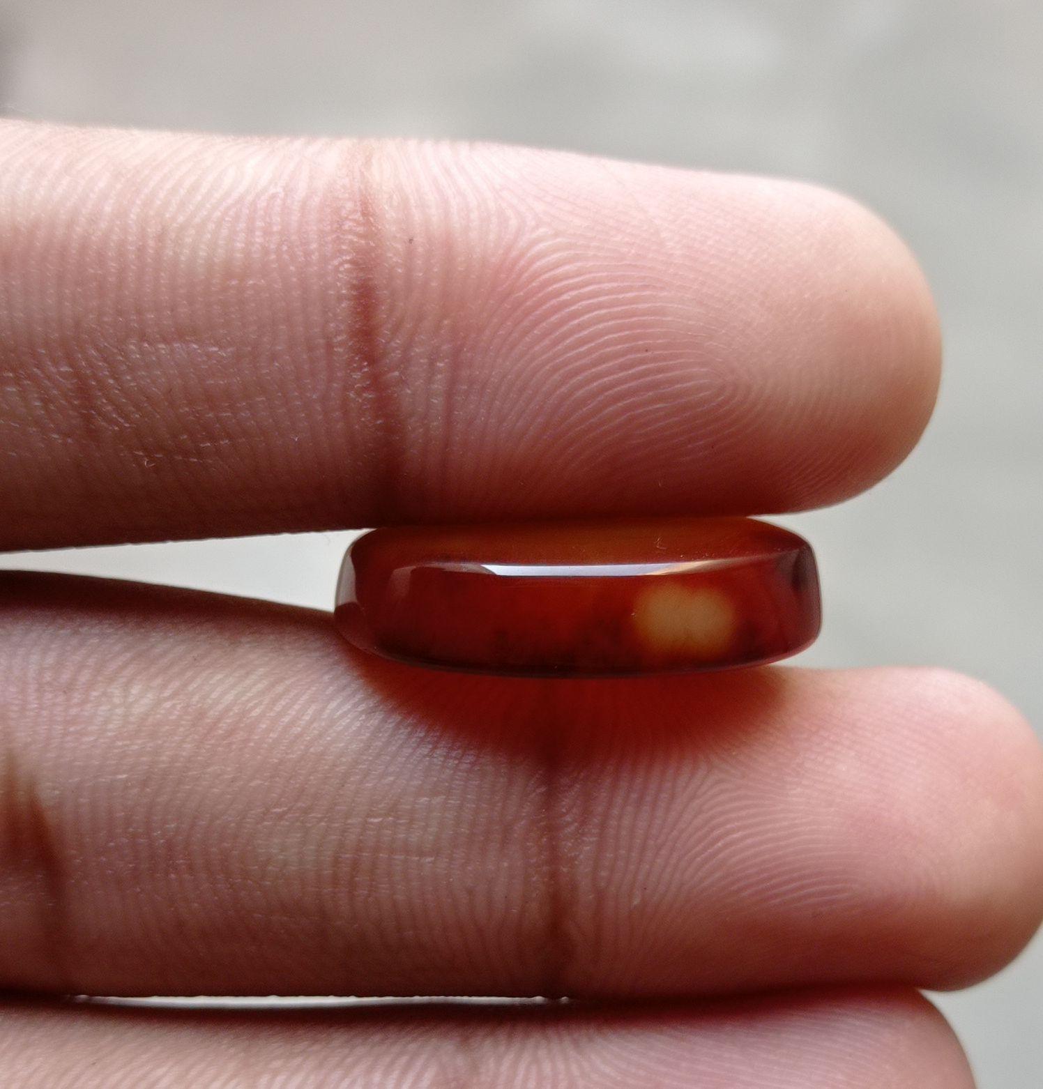 25ct Classy Fortified Agate - Sulaimani Aqeeq - 24x18mm 25ct Classy Fortified Agate - Sulaimani Aqeeq - 24x18mm