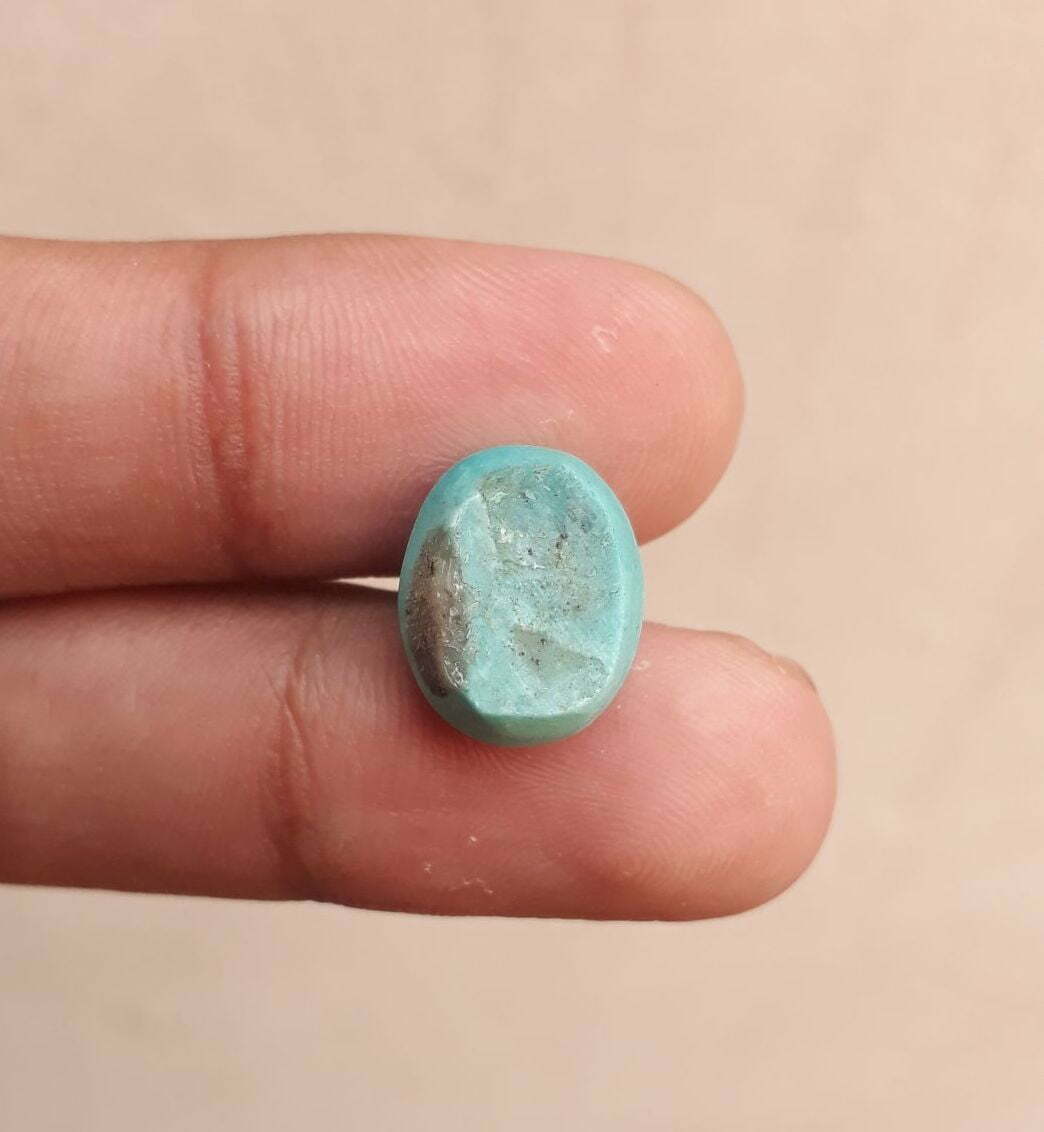 Natural Certified Turquoise - Blue Turquoise -9ct -14x11mm Natural Certified Turquoise - Blue Turquoise -9ct -14x11mm