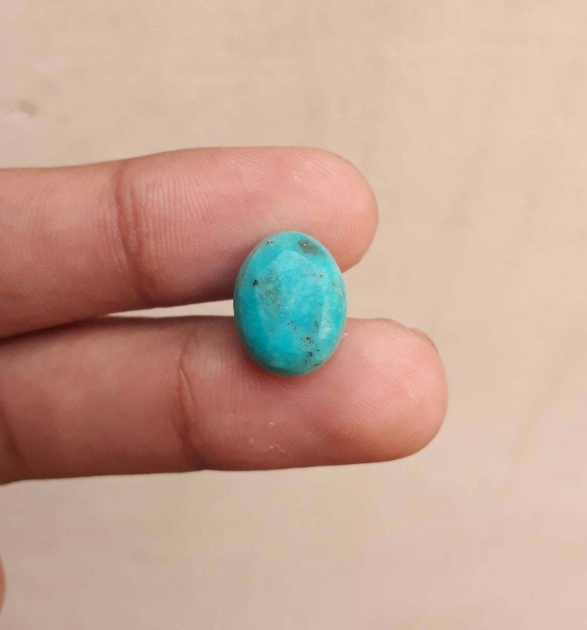 Natural Certified Turquoise - Blue Turquoise Feroza -9ct-15x12mm Natural Certified Turquoise - Blue Turquoise Feroza -9ct-15x12mm