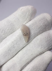 4.2ct Natural Dendritic Agate - Shajri Aqeeq - Dimension-18x9mm
