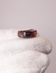 عقيق ناري مكسيكي 13.2 قيراط، عقيق ناري نادر - عقيق ناري ذهبي، هدية مثالية من الأحجار الكريمة، حجر كريم نادر من الماس، الأبعاد - 18 × 14 ملم