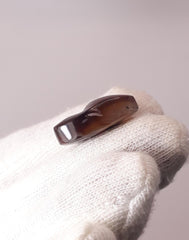 27.8ct Mexican Fire Agate,  Rare Fire Agate, Pear Fire Agate For Pendant -Polished fire agate , Rare Gemstone than Diamonds, Dimensions 23 x 17 mm