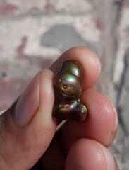 9.2ct Mexican Fire Agate, Rare Fire Agate, Polished fire agate - Perfect gemstone Gift, Dimensions 18 x 11 mm