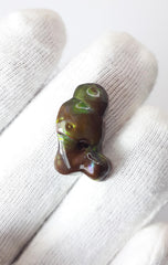 9.2ct Mexican Fire Agate, Rare Fire Agate, Polished fire agate - Perfect gemstone Gift, Dimensions 18 x 11 mm