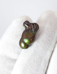 9.2ct Mexican Fire Agate, Rare Fire Agate, Polished fire agate - Perfect gemstone Gift, Dimensions 18 x 11 mm