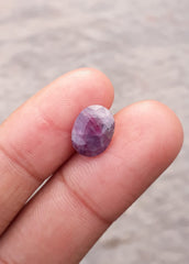 Kashmiri Yaqoot 4.4Ct - 11.4 x 8.8mm