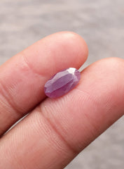 ياقوت كشميري 2.2 قيراط - 11 × 6 ملم