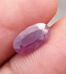 ياقوت كشميري 2.2 قيراط - 11 × 6 ملم