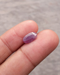 ياقوت كشميري 2.2 قيراط - 11 × 6 ملم