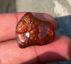 36ct Volcanic Mexican Fire Agate,  Rare Agata De Fuego