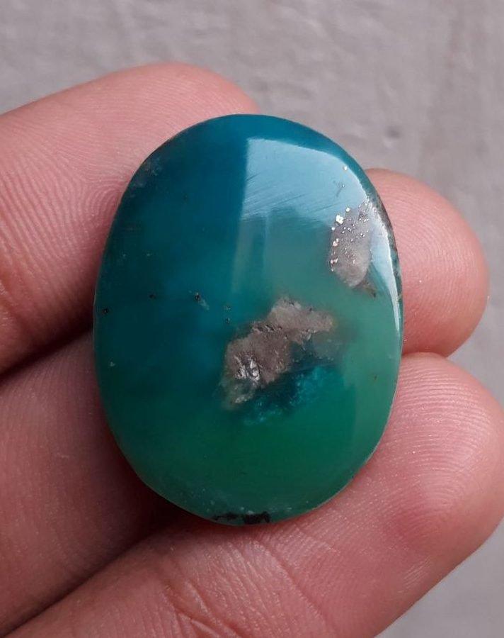 25ct Morenci Turquoise - Natural Turquoise  - Blue Green Matrix Turquoise - 29x21mm 25ct Morenci Turquoise - Natural Turquoise  - Blue Green Matrix Turquoise - 29x21mm