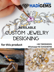 عقيق شجيري طبيعي 8.9 قيراط - عقيق خشبي - الأبعاد - 18 × 12 ملم