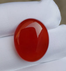 Natural Red Aqeeq from Yaman - Red Carnelian Cabochon Yamani - 21 ct (Copy)