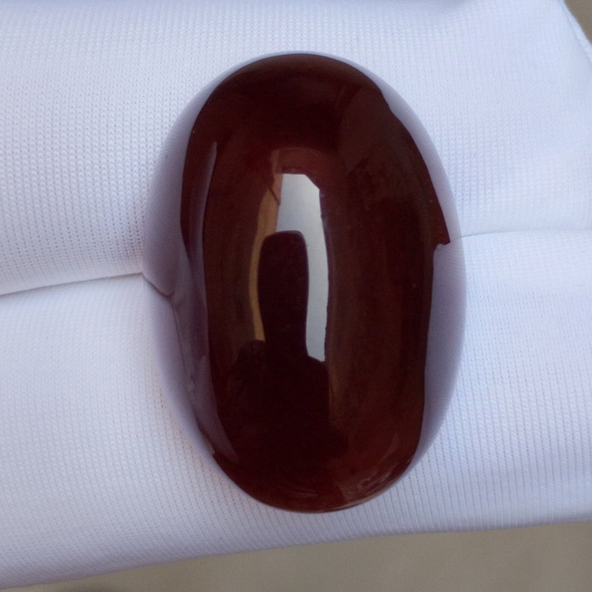 Natural kabdi Aqeeq from Yaman - Dark brown Carnelian Cabochon Yamani - 45 ct