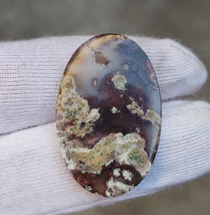 29ct-Moss Agate - Green Moss Agate - 20 x 31mm