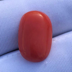 6.35ct Red Coral Stone - Moonga Stone - Marjan Stone - Pagadam Stone - 17x11x4mm