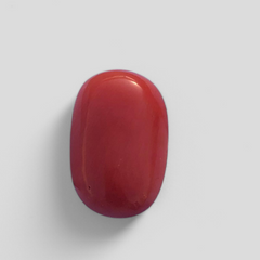 6.35ct Red Coral Stone - Moonga Stone - Marjan Stone - Pagadam Stone - 17x11x4mm