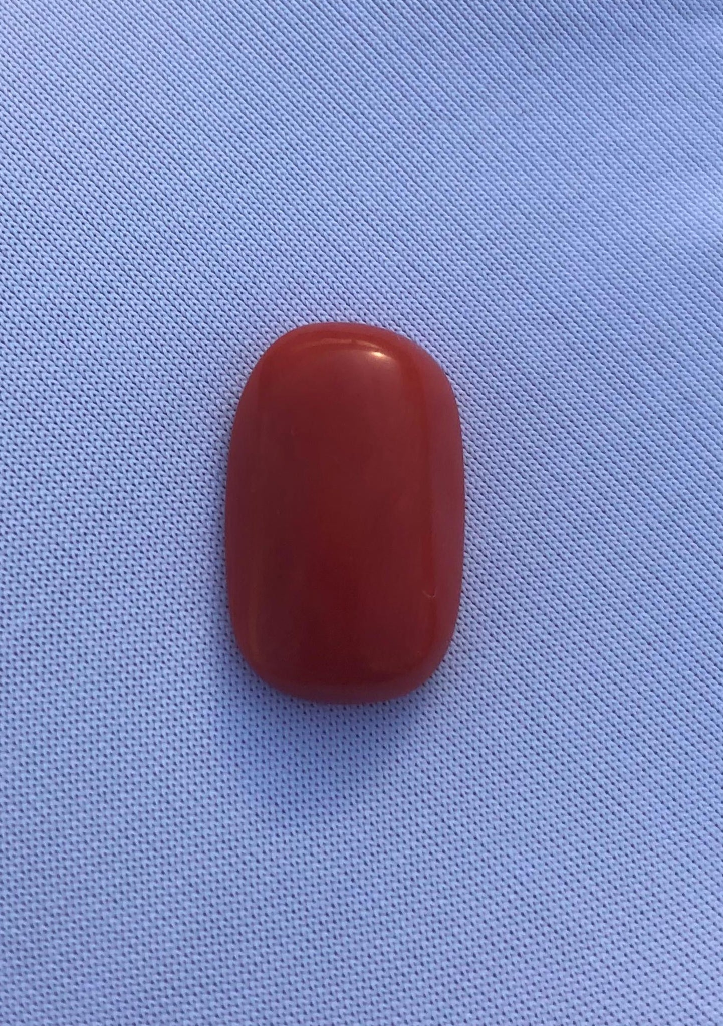 6.25ct Red Coral Stone - Moonga Stone - Marjan Stone - Pagadam Stone - 16x10x4mm