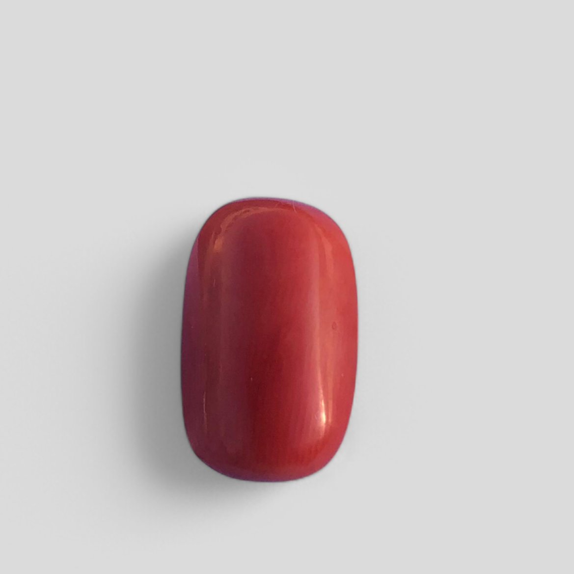 6.25ct Red Coral Stone - Moonga Stone - Marjan Stone - Pagadam Stone - 16x10x4mm