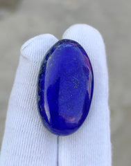 39ct Lapis Lazuli - Lajward - Premium Quality Lapis Lazuli Cabochon -  19 x 32 x 8mm