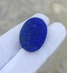 29.6ct Lapis Lazuli - Lajward - Premium Quality Lapis Lazuli Cabochon -  21 x 30 x 8mm