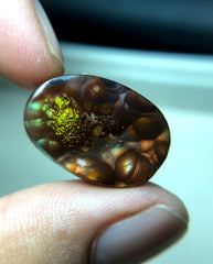 Rare Fire Agate Carving - Agate De Feugo