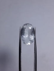 8.2ct Aquamarine - Aquamarine Crystal Fancy Cut - March Birthstone - 19x12mm