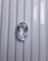 8.2ct Aquamarine - Aquamarine Crystal Fancy Cut - March Birthstone - 19x12mm