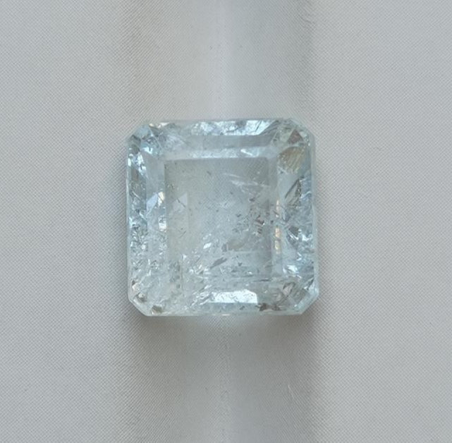 8ct Natural Aquamarine Gemstone - March Birthstone - 10.8x10x8mm