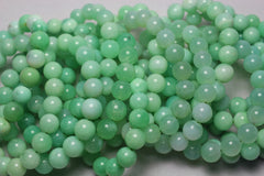 Natural A+ Australian Chrysoprase Gemstone Bracelet, Sizes 7-14mm