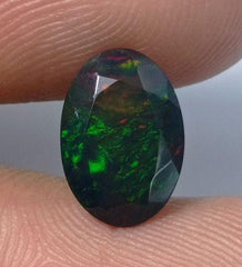 2.2ct Opal for Sale - Black Fire Opal - Welo Opal - October Birthstone - 12x8x5mm