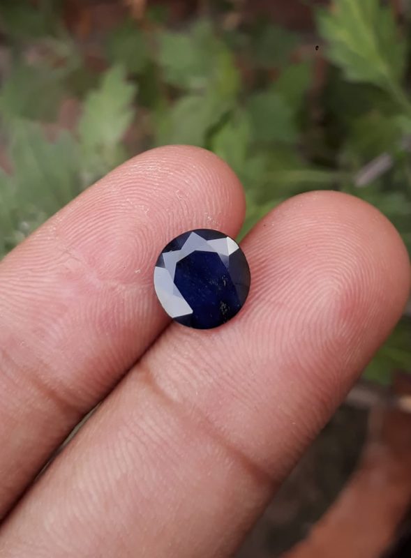 2.9ct Sapphire for Sale - Natural Blue Sapphire- September Birthstone - 9mm