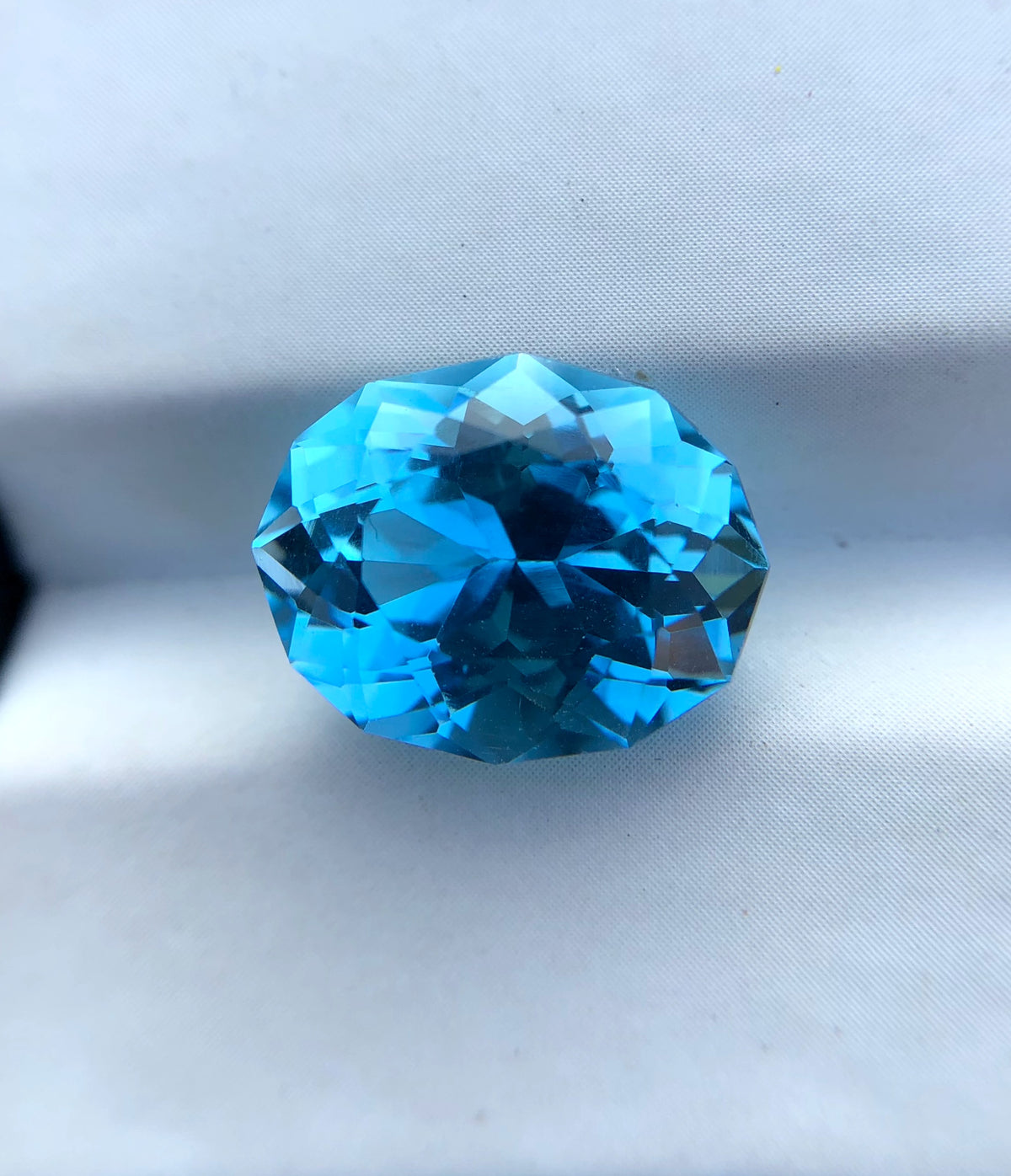 Fancy Cut Natural Blue Topaz Gem - 8.9ct