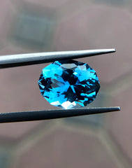 Fancy Cut Natural Blue Topaz Gem - 8.9ct