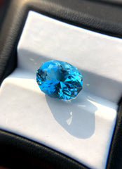 Fancy Cut Natural Blue Topaz Gem - 8.9ct