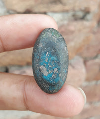 Natural Turquoise with Pyrite - Blue Matrix Turquoise - Shajri Feroza-40Ct