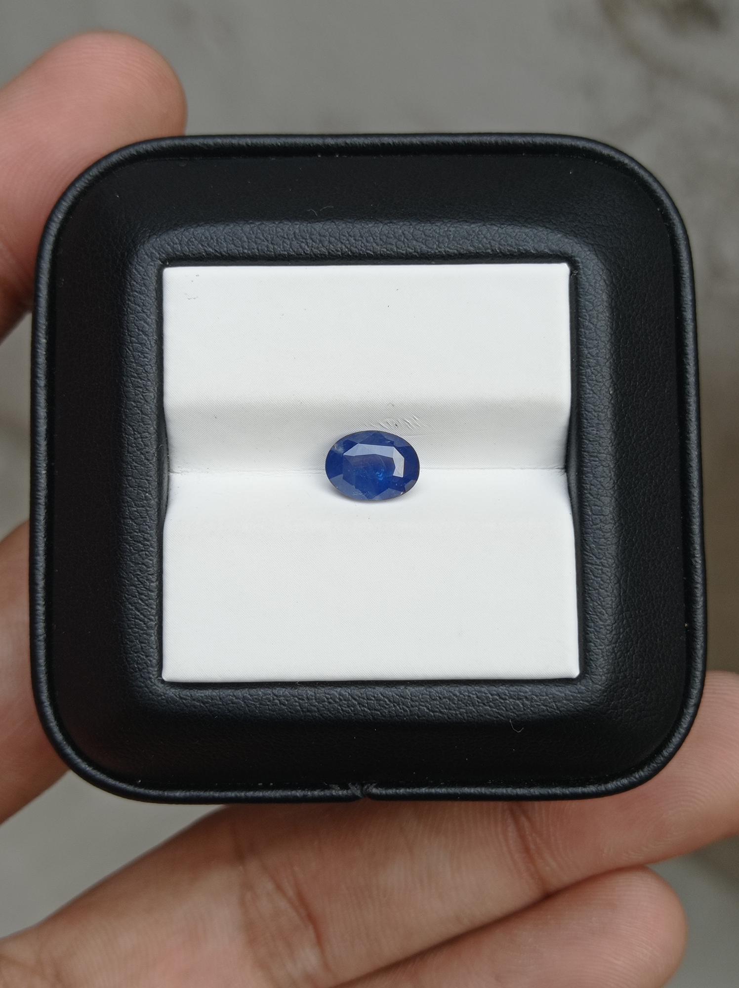 1.80ct Certified Ceylon Sapphire for Sale - Natural Blue Sapphire - September Birthstone