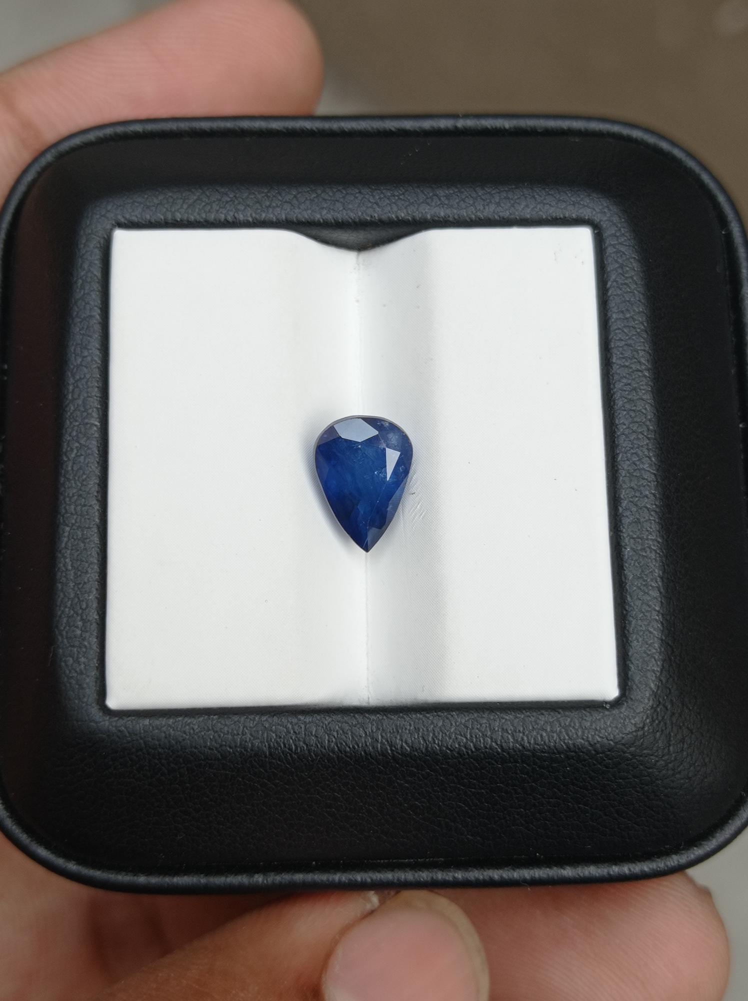 2.95ct Certified Ceylon Sapphire for Sale - Natural Blue Sapphire - September Birthstone