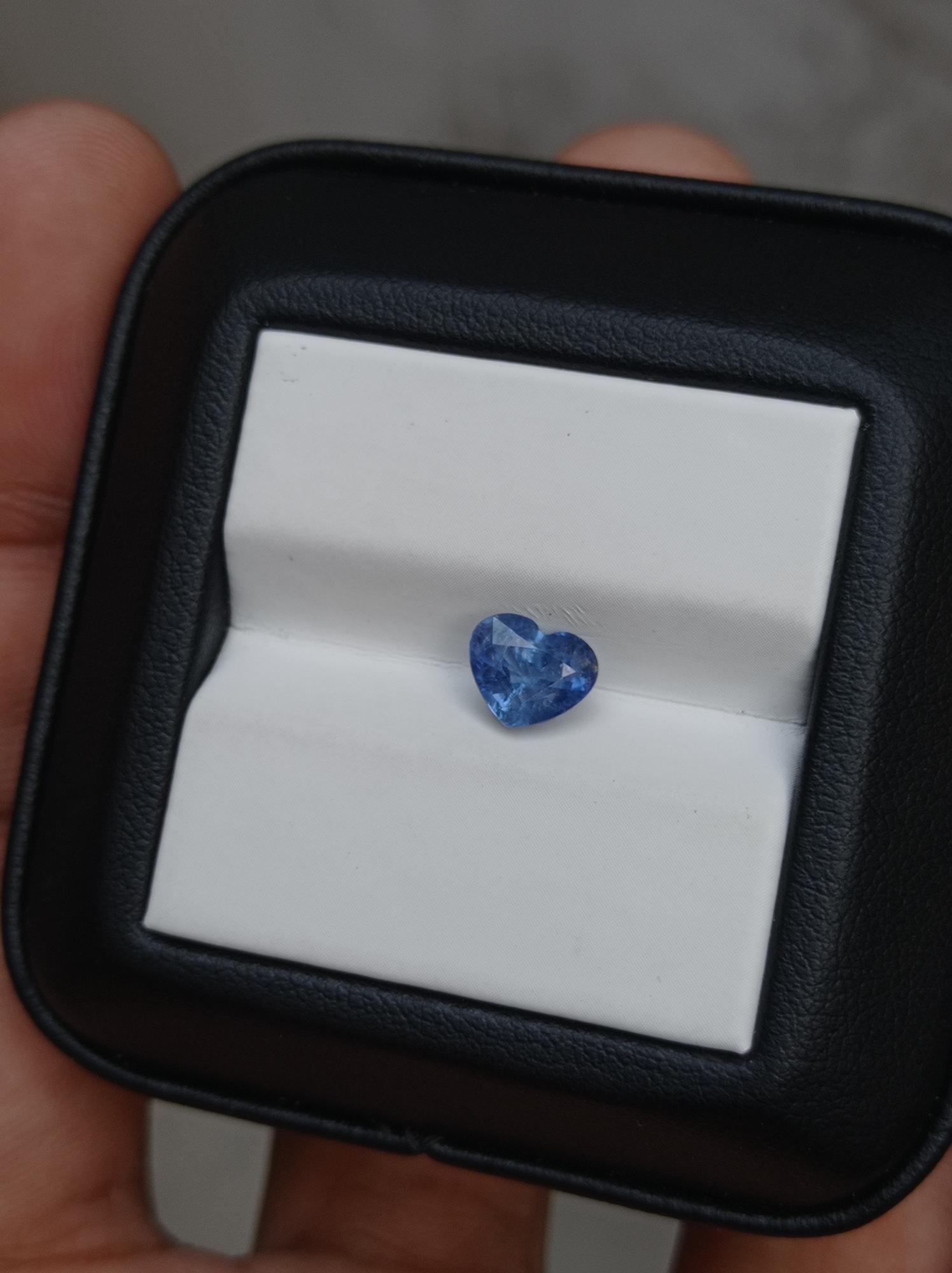 1.71ct Certified Ceylon Sapphire for Sale - Natural Blue Sapphire - September Birthstone