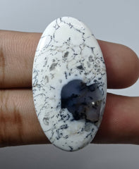 35.3ct Opal for Sale - Natural Dendritic Opal - October Birthstone - 45x25mm