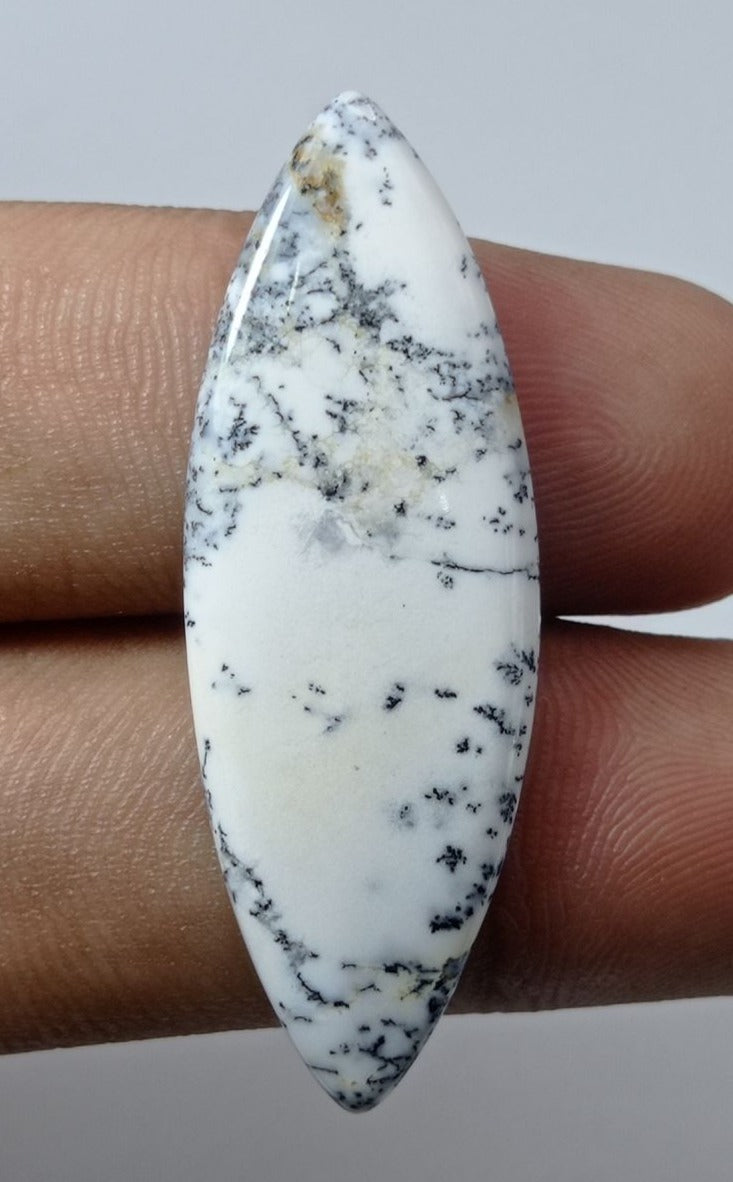 16ct Opal for Sale - Natural Dendritic Opal - October Birthstone - 45x16mm