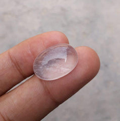 14.2ct Dur e Najaf - Pearl of Najaf Cabochon - April Birthstone - Rock Crystal Quartz -21 x 14mm