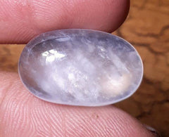 16.5ct Dur e Najaf - Pearl of Najaf Cabochon - April Birthstone - Rock Crystal Quartz -21.2x13.2mm