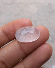 19ct Dur e Najaf - Pearl of Najaf Cabochon - April Birthstone - Rock Crystal Quartz -22x13.5mm