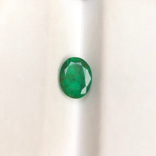 1.15ct Emerald for sale - Budh Ratna - Zamurd - Pachu Stone, Markat Mani Stone - 9x7mm