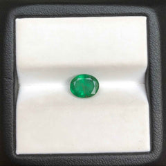 1.15ct Emerald for sale - Budh Ratna - Zamurd - Pachu Stone, Markat Mani Stone - 9x7mm