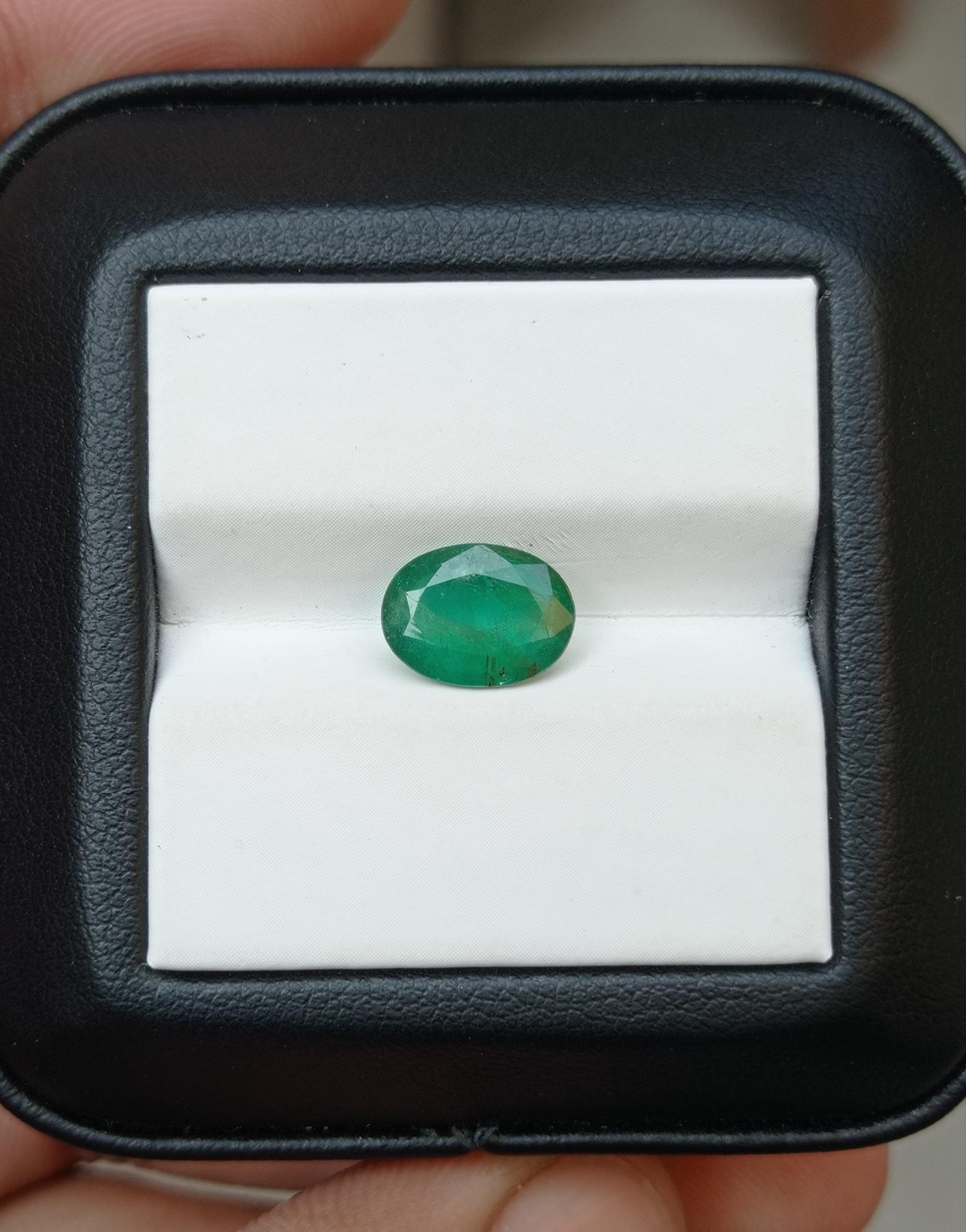 1.90ct Emerald for sale - Budh Ratna - Zamurd - Pachu Stone, Markat Mani Stone - 10x7.2x4mm