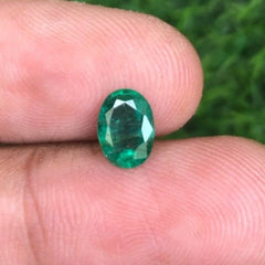 1.05Ct Emerald for sale - Budh Ratna - Zamurd - Pachu Stone, Markat Mani Stone - 9x7mm