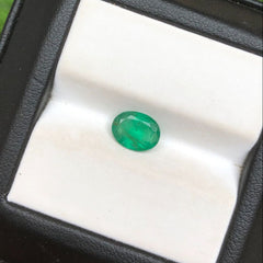1.10Ct Emerald for sale - Budh Ratna - Zamurd - Pachu Stone, Markat Mani Stone - 9x7mm